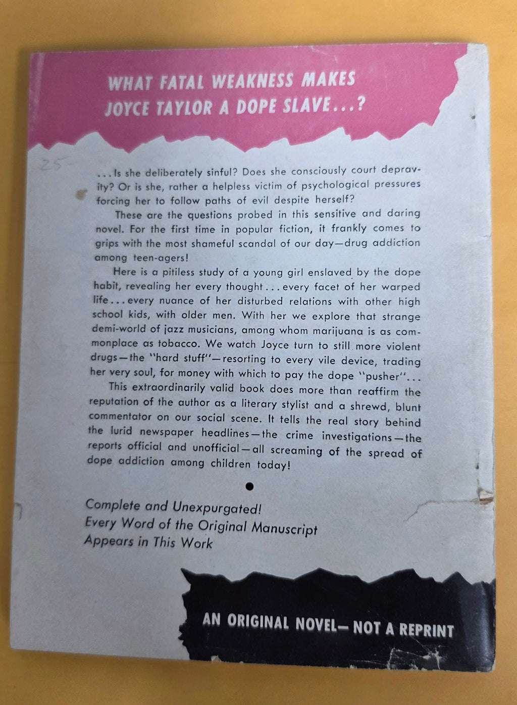 Stallion Books #204 Marijuana Girl pseudonymous author "N.R. De Mexico." 1951