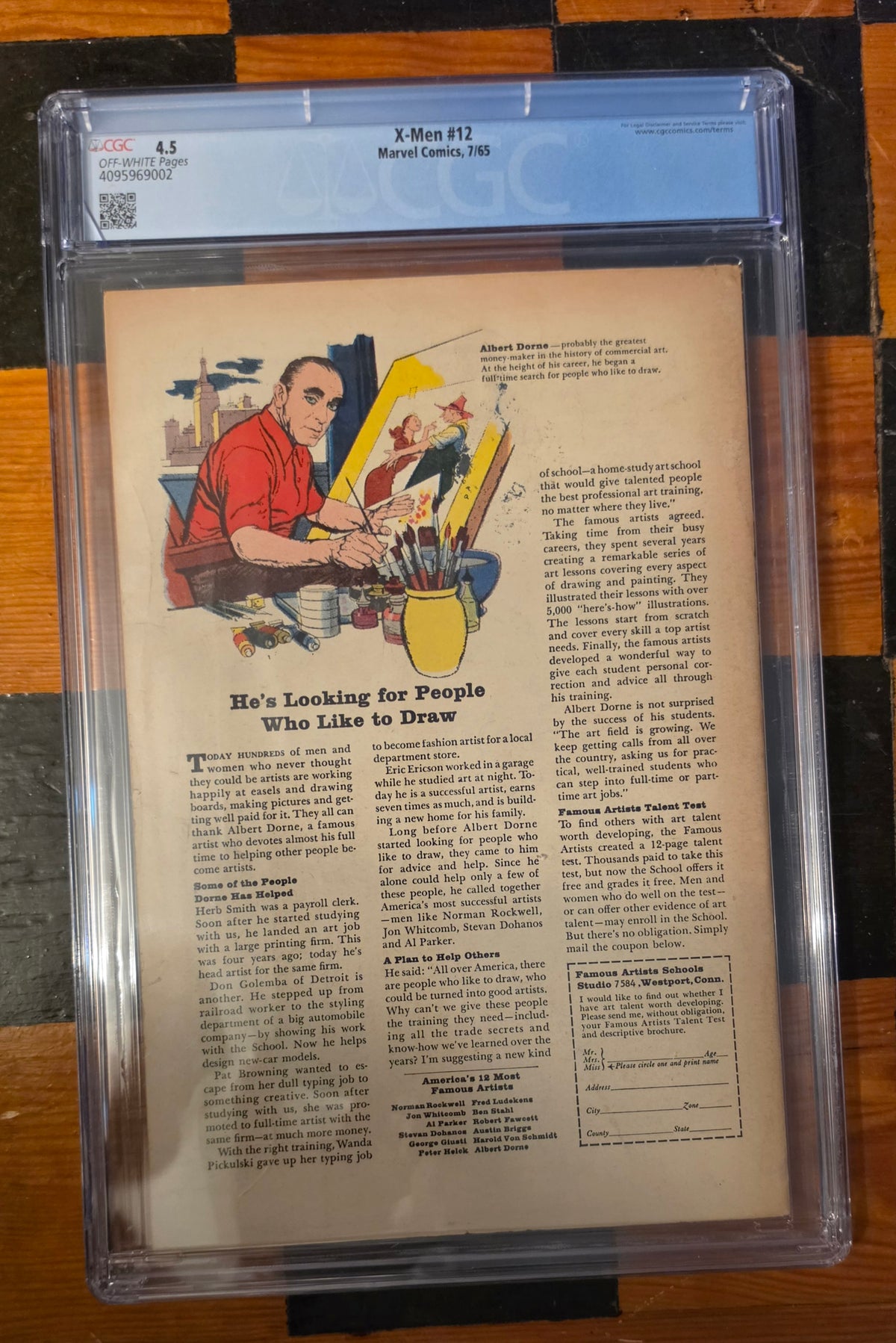 X-Men #12 (Marvel, July 1965) is a Silver Age key 1st Juggernaught Kirby cover & Alex Toth art