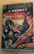 Avon Vtg PB #413 1952 Fantastic S.F. GGA Cover Dwellers In The Mirage A. Merritt