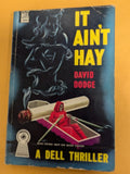 Dell #350, It Ain't Hay by David Dodge Mapback - VG Condition