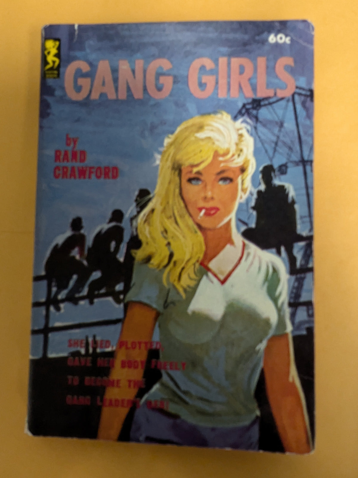 Playtime Reading 626 Gang Girls to Rand Crawford, with cover art by Robert Bonfils 1963