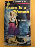 Gold Medal 169 Satan is a Woman 1951 VG Condition