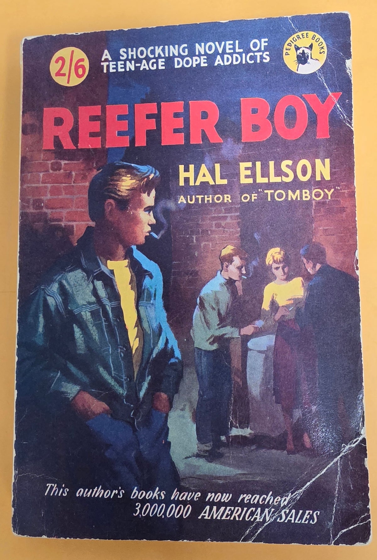 Pedigree Books Reefer Boy by Hal Elleson London, 1957, 1st UK Paperback Edition