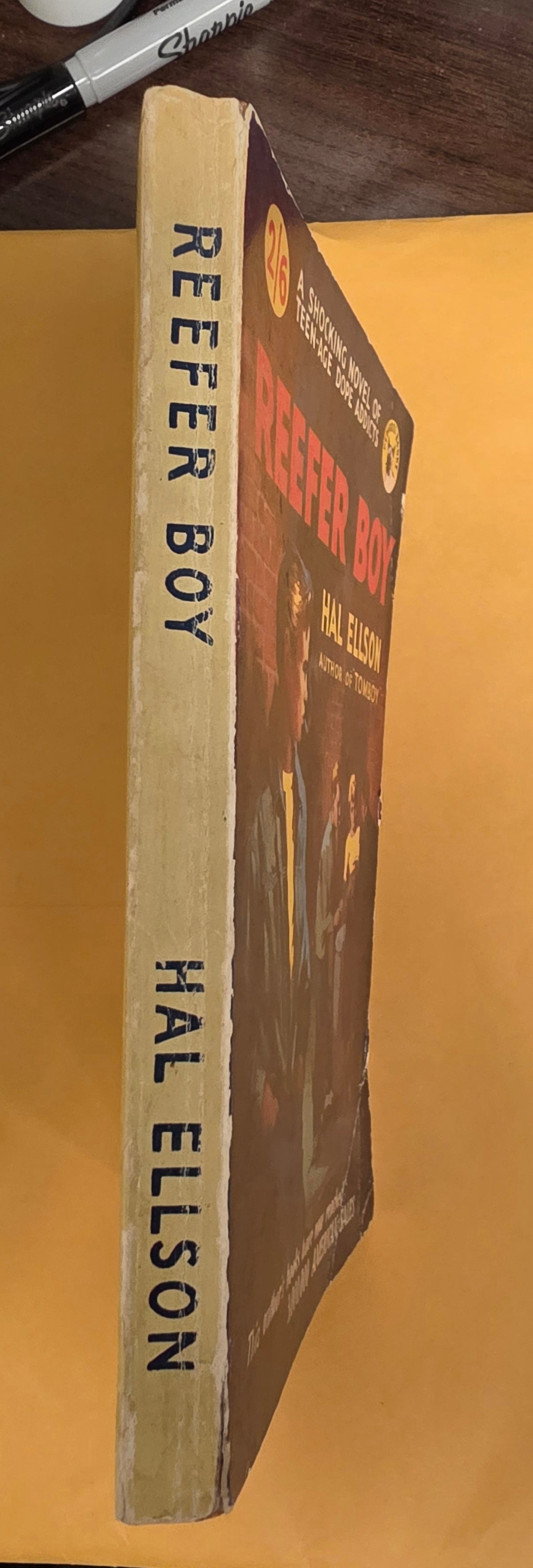 Pedigree Books Reefer Boy by Hal Elleson London, 1957, 1st UK Paperback Edition